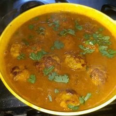 A picture of Zukkini Kofta.