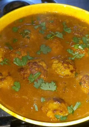 A picture of Zukkini Kofta.