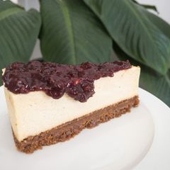 A picture of No-bake Biscoff Cheesecake.