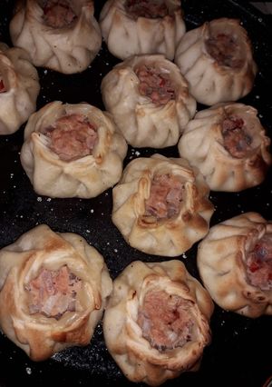 Una foto de Canastitas árabes, cmo las hacía mi mamá.