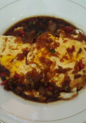 Foto resep Telur ceplok kuah kecap