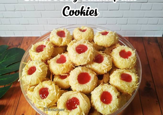 208. Strawberry Thumbprint Cookies