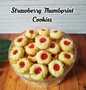 Recipe 208. Strawberry Thumbprint Cookies the Delicious Perfect
