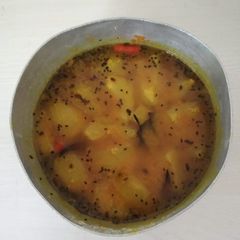 A picture of Bottle gourd moong daal.