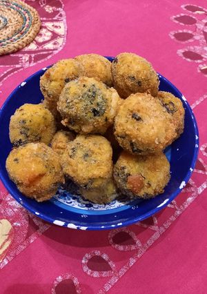 Foto di Polpette vegetariane al cavolo nero