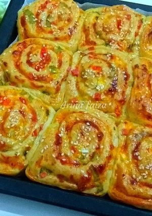 Foto resep Pizza gulung empuk