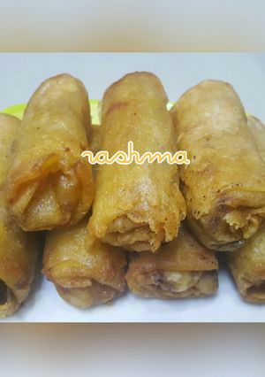 A picture of Spring rolls.