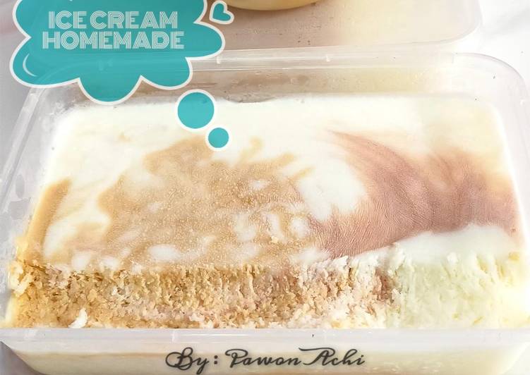 13 Resep: Ice cream homemade , Sempurna