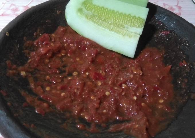 Sambel trasi segar ala ss