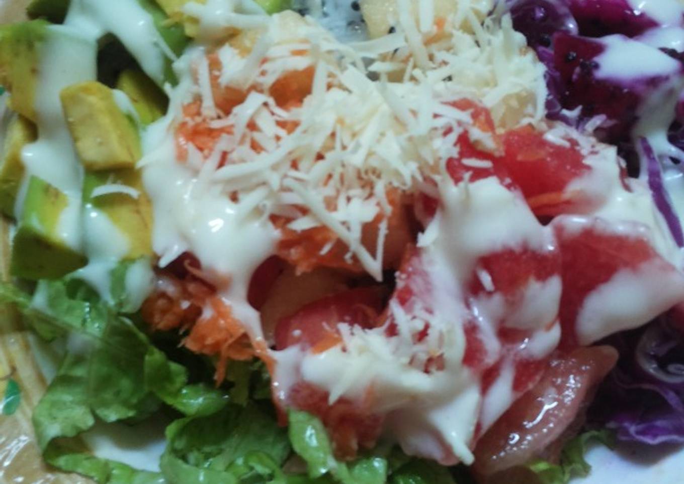 Salad Buah dan Sayur Sehat