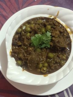 मटन कीमा कलेजी विथ मटर (Mutton keema kaleji with matar recipe in hindi) रेसिपी मुख्य फोटो