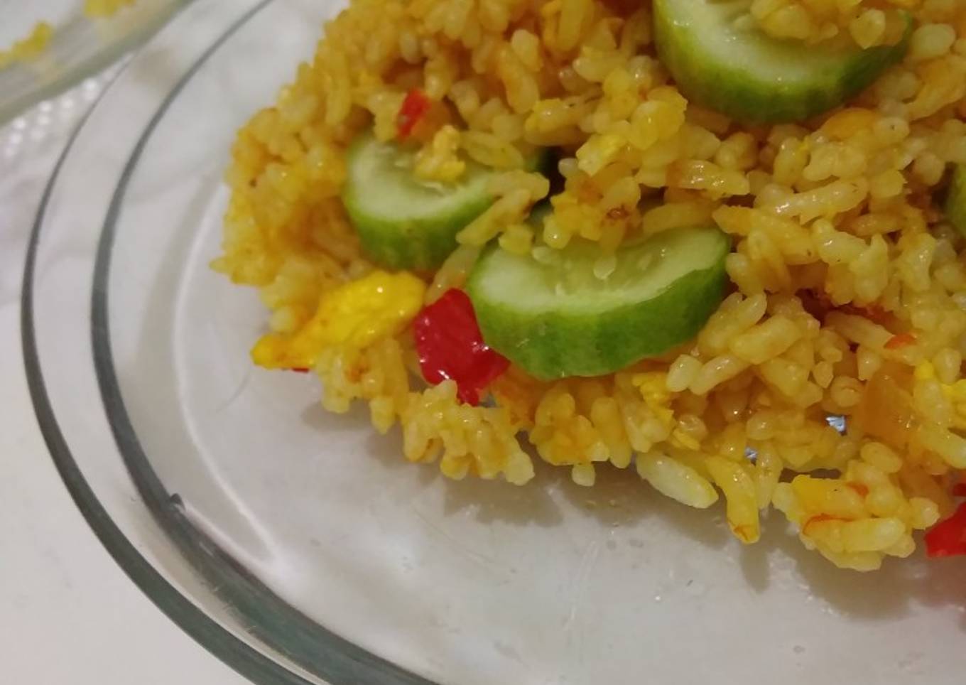 Nasi goreng kunyit sederhana