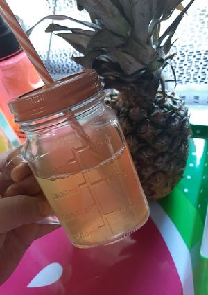 Una foto de Agua de piña