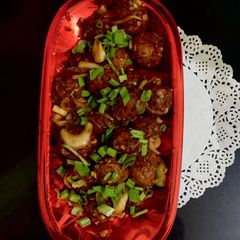 A picture of Cauliflower manchurian.