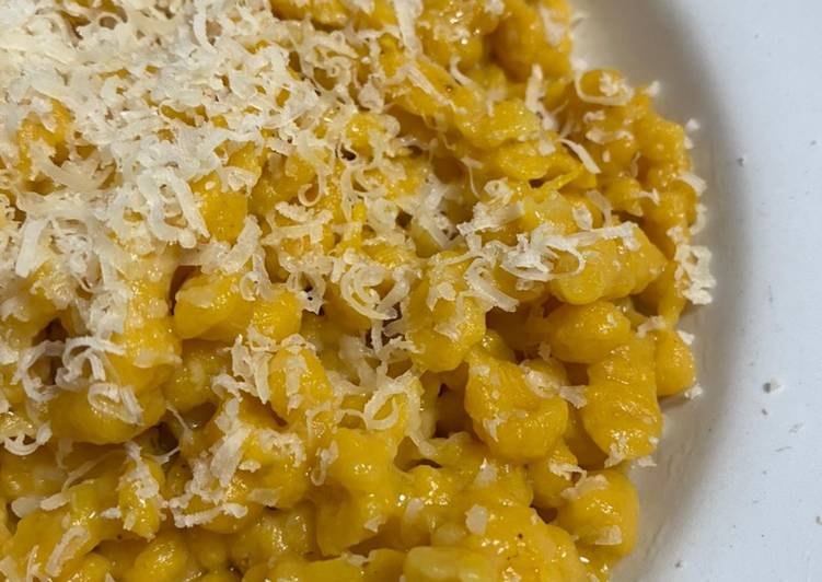 Step-by-Step Guide to Make Veloce Spätzle alla zucca 🎃