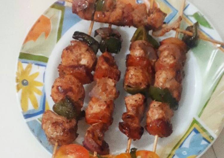 How to Make Speedy Chicken stick boti