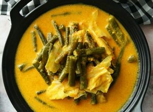 Foto resep Gulai Kapau (Kacang Panjang + Kol)