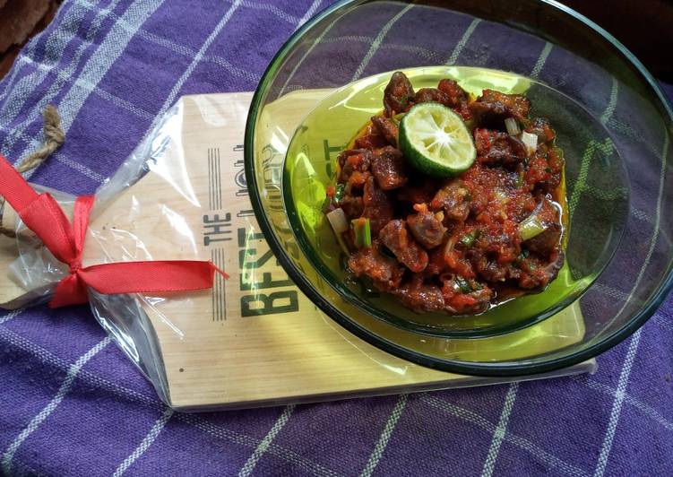 Resep Jantung Ayam Rica Rica | Cara Membuat Jantung Ayam Rica Rica Yang Enak Dan Mudah