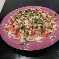 Una foto de Cus cus en ensalada