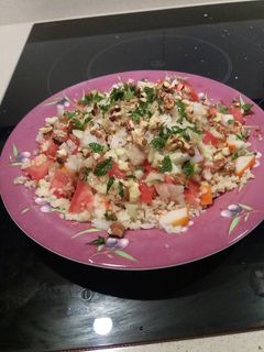 Una foto de Cus cus en ensalada