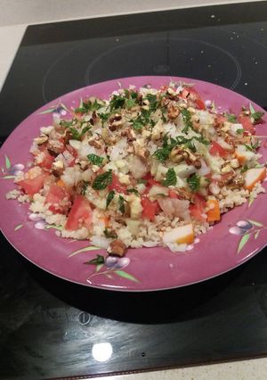 Una foto de Cus cus en ensalada