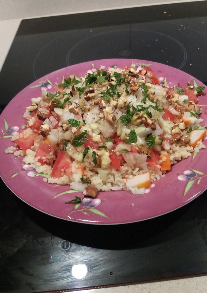 Una foto de Cus cus en ensalada