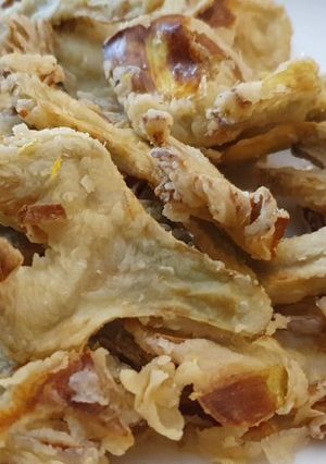Una foto de Alcachofas fritas