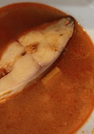 Krumplis Halászlé recept fotója
