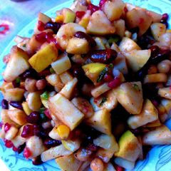 A picture of Mix beans chaat or salad.
