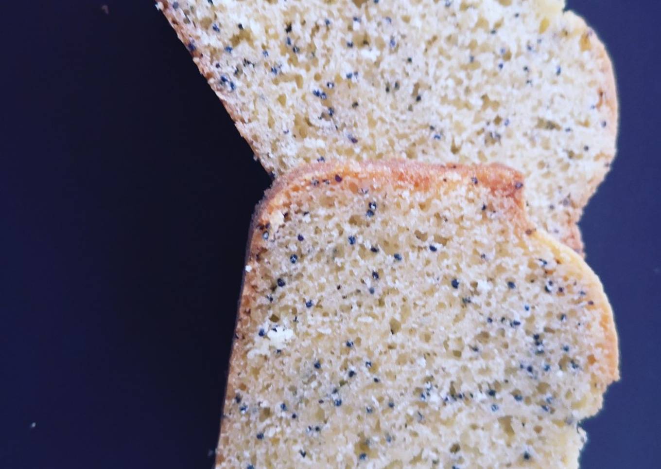 Cake citron pavot
