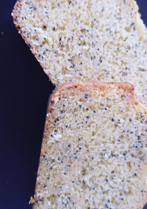 Une photo de Cake citron pavot