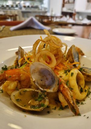 Una foto de Mix de mariscos