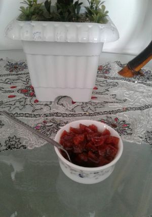 عکسی از دستور مربای به 😘😘😘