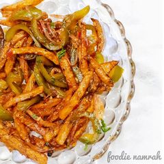 A picture of Chilli potatoes.