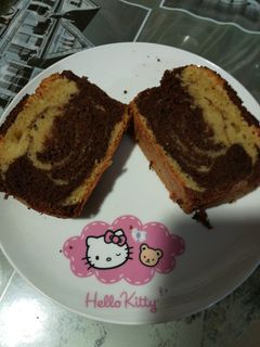 Una foto de Cake marmolado