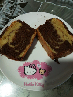 Una foto de Cake marmolado