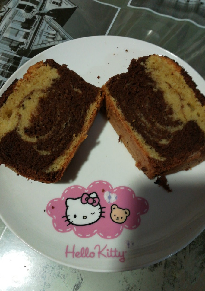 Una foto de Cake marmolado