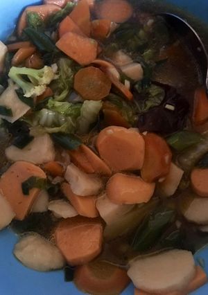 Foto resep Capcay baso ayam