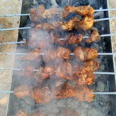 A picture of Chicken tikka.