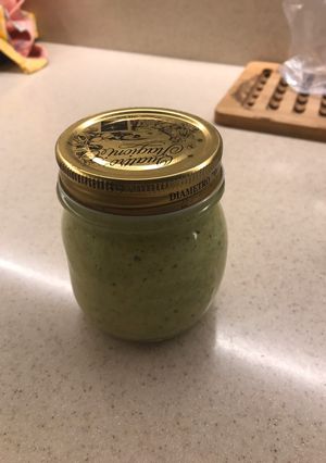 A picture of Pistachio pesto.