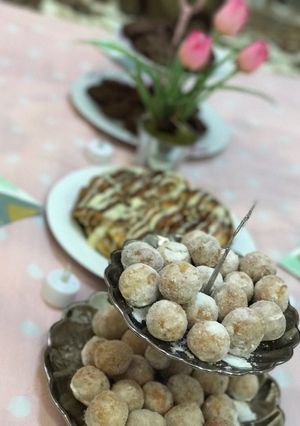 صورة لوصفة لقيمات بالجبن