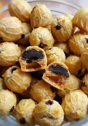 Foto resep Kue Sus Kering isi Coklat