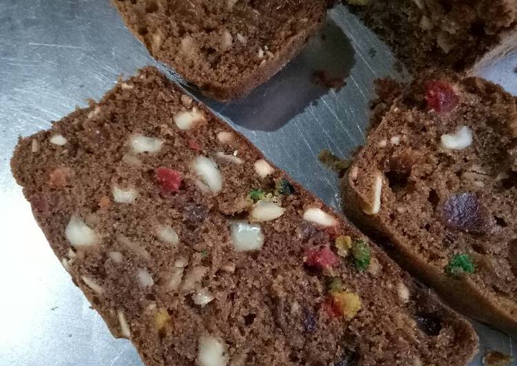 Langkah Mudah untuk Membuat English fruit cake Anti Gagal