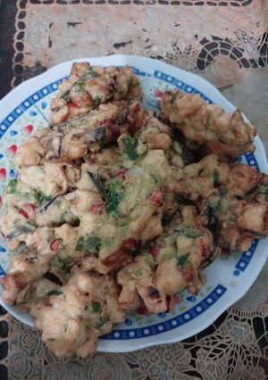 Foto resep Bakwan tahu terong