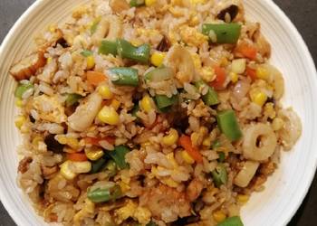 How to Make Yummy Corn Fried Rice
