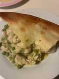 Torta di pollo ai piselli