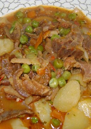 Una foto de Codillo de cerdo guisado