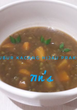 Foto resep Bubur kacang hijau Praktis