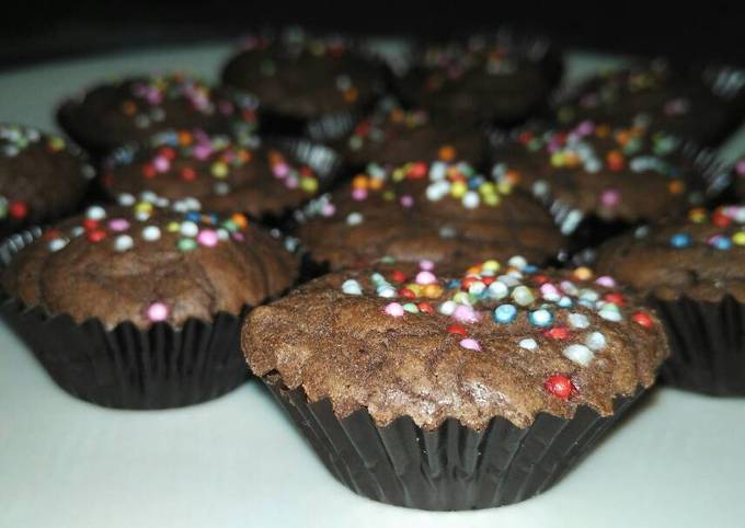 Brownies Kering with Sprinkels