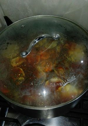 Una foto de Bifes a la cacerola